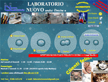 Tablet Screenshot of laboratorionuovo.it